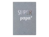 Oberthur Mots doux - Carnet de notes souple - A5 - ligné - 200 pages - papa