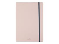 Oberthur Carmen - Carnet de notes rigide - A5 - ligné - 200 pages - blush