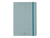 Oberthur Carmen - Carnet de notes souple - A5 - uni - 200 pages - vert de gris