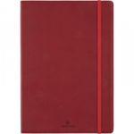 Oberthur Carmen - Carnet de notes souple A5 - ligné - 200 pages - rouge