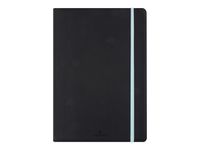 Oberthur Carmen - Carnet de notes souple - A5 - ligné - 200 pages - noir