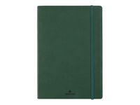 Oberthur Balthazar - Carnet de notes souple - A5 - ligné - 200 pages - vert