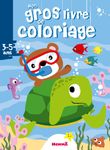 Mon gros livre de coloriage : Ourson-Tortue