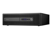 HP EliteDesk 800 G2 - unité centrale - SFF - Core i5 6500 3.2 GHz - 8 Go - SSD 240 Go, HDD 500 Go
