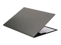 L'Agenda Moderne Satiny - Sous-main à rabat - 56 x 38 cm - gris - Quo Vadis