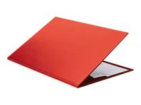 L'Agenda Moderne Satiny - Sous-main à rabat - 56 x 38 cm - orange - Quo Vadis