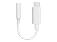 Bigben - Adaptateur USB C/Jack 3,5mm - blanc