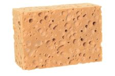 Nicols - Eponge végétale - gros travaux - 135 x 92 x 105 mm - brune