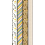 Clairefontaine Immortelle - Papier cadeau kraft - 70 cm x 2 m - 70 g/m² - différents motifs disponibles