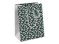 Clairefontaine - Sac cadeau - winter vert - 21,5 cm x 10,2 cm x 25,3 cm