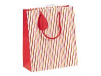 Clairefontaine - Sac cadeau - romance rouge - 21,5 cm x 10,2 cm x 25,3 cm
