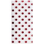 Clairefontaine - 3 feuilles de papier de soie - 50 x 70 cm - blanc/rouge