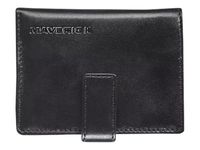 Maverick All Black - portefeuille super compact RFID - noir