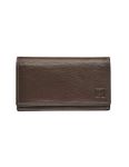 Porte-monnaie accordéon Dakota - brun - label M