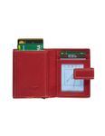 Porte-cartes super compact Dakota - rouge - label M