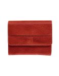 Porte-monnaie compact Savannah - rouge - label M
