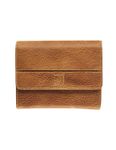 Porte-monnaie compact Savannah - cognac - label M