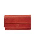 Porte-monnaie accordéon Savannah - rouge - label M