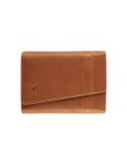 Porte-monnaie compact Florence - cognac - label M