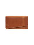 Porte-monnaie accordéon Florence - cognac - label M