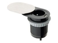 Otio - Coupe-circuit (encastrable) - recessed, sliding - CA 230 V - 3680 Watt - connecteurs de sortie : 1 (Type E, USB)