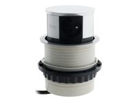 Otio - Coupe-circuit (recessed mountable) - compact - CA 230 V - 3680 Watt - connecteurs de sortie : 4 (Type E) - 1.5 m cordon