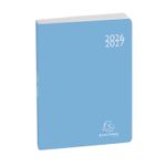 Agenda Soft Harmony - 1 jour par page - 12 x 17 cm - Bleu - Exacompta