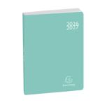 Agenda Soft Harmony - 1 jour par page - 12 x 17 cm - Vert - Exacompta