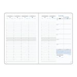 Recharge pour agenda SAS 20 Visuel 7 - 1 semaine sur 2 pages - 15 x 21 cm - Exacompta