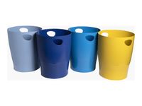 Exacompta Bee Blue - Corbeille à papier - 15 L - disponible dans différentes couleurs