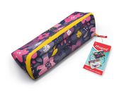 Maped - Trousse à ouverture XXL Motif - flower rose - réversible et personnalisable
