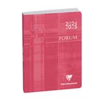 Agenda Metric - 1 jour par page - 12 x 17 cm - rose - Exacompta