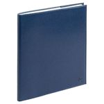 Agenda Rialto - 1 semaine sur 2 pages - 16 mois - 18,5 x 22,5 cm - bleu - Exacompta