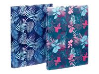 Viquel Tropical Night - Classeur 2 anneaux - Dos 25 mm - A4 - pour 100 feuilles - disponible en différents coloris