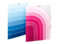 Viquel Chromatic - Chemise à 3 rabats - A4 - disponible en différents coloris