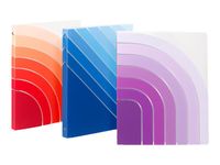 Viquel Chromatic - Classeur 4 anneaux - Dos 25 mm - A4 - pour 100 feuilles - disponible en différents coloris