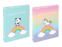Viquel - classeur à anneaux - A4 - pour 250 feuilles - licorne
