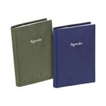 Agenda Bombers - 1 jour par page - 12 x 18 cm - kaki ou bleu - Viquel