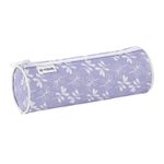 Trousse ronde Garden - 1 compartiment - violet - Viquel