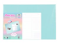 Viquel - Sous-main personnalisable - 59 x 40 cm - vert pastel