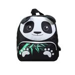 Sac à goûter Kids Panda - 1 compartiment - noir - Bagtrotter