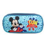 Trousse rectangulaire Mickey - 1 compartiment - bleu - Bagtrotter