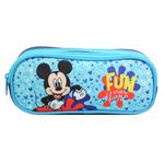 Trousse rectangulaire Mickey - 2 compartiments - bleu - Bagtrotter
