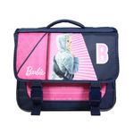 Cartable Barbie 38 cm - 2 compartiments - rose - Bagtrotter