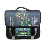 Cartable Tortues Ninja 38 cm - 2 compartiments - noir - Bagtrotter
