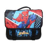 Cartable Spiderman 38 cm - 2 compartiments - bleu - Bagtrotter