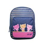 Sac à dos maternelle Lililou - 1 compartiment - noir - Bagtrotter