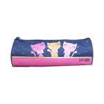 Trousse ronde Lililou - 1 compartiment - noir - Bagtrotter