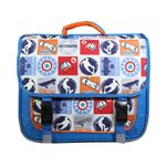 Cartable Phileas Skate 38 cm - 2 compartiments - bleu - Bagtrotter