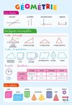 Poster pédagogique Géométrie - 52 x 76 cm - Bouchut